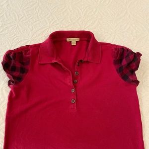 Burberry polo tshirt